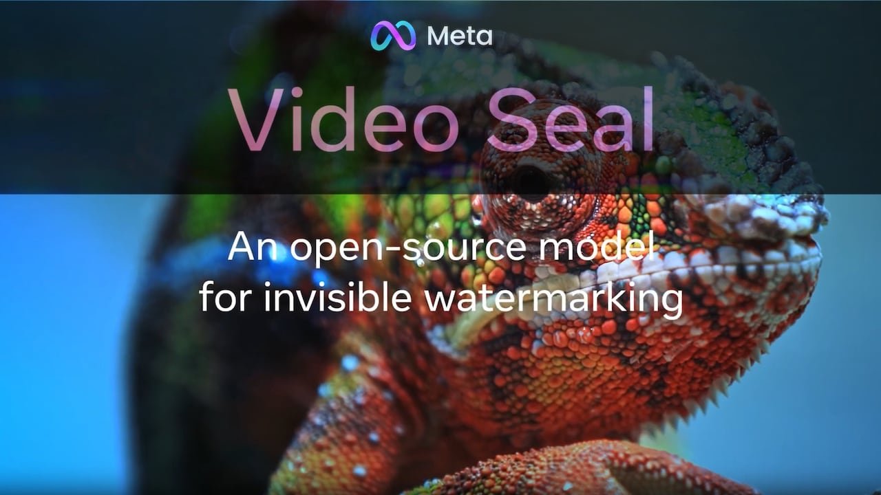 Meta presenta Video Seal, una herramienta de marca de agua para los videos generados por IA